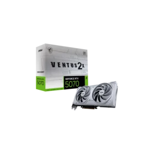 Placa MSI GeForce RTX 5070 12G VENTUS 2X OC WHITE