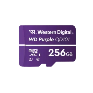 Tarjeta de Memoria WESTERN DIGITAL Purple MicroSDXC 256GB UHS-I U1 V10