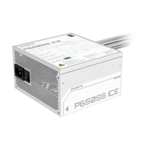 Fuente Gigabyte P650SS 650W 80 PLUS Silver Blanca