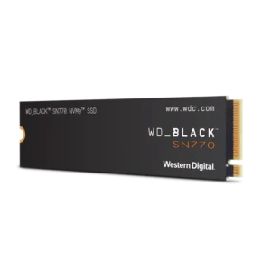 Disco Interno SSD WESTERN DIGITAL SN770 500GB M.2 NVMe PCIe 4.0 5000MB/s