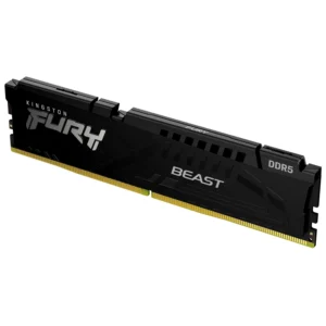Memoria Ram UDIMM KINGSTON Fury Beast 16GB DDR5 6000MHz CL30 1.40V Single Negro