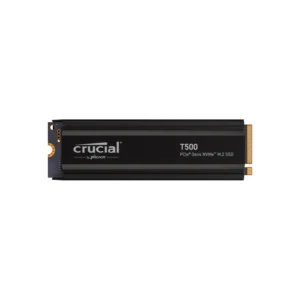 Disco Crucial 1TB T500 M.2 2280 7300MB/s PCIe G4 C/ Disipador