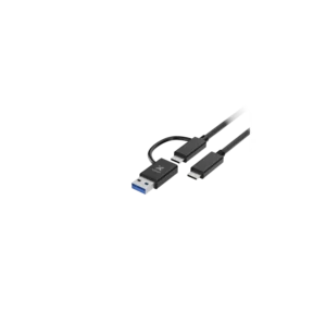 Adaptador Xtech, 2 en 1, usb-C a usb-C con Dongle