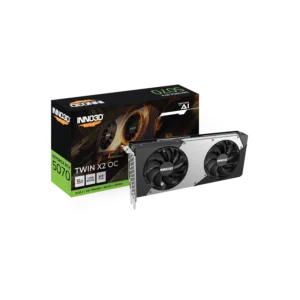 Placa de Video INNO3D NVIDIA Geforce RTX 5070 12GB GDDR7 TWIN X2