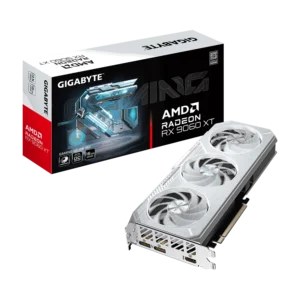 Placa de Video GIGABYTE AMD Radeon RX 9060 XT GAMING OC ICE 16G