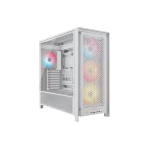 Gabinete CORSAIR FRAME 5000D RS ARGB Mid Tower Aire Elevado blanco