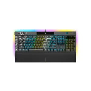 Teclado gamer CORSAIR K100 RGB - CHERRY MX Speed Negro