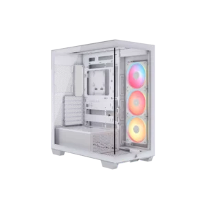 Gabinete CORSAIR 3500X LX-R RGB iCUE LINK Mid Tower Blanco