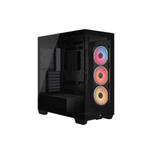 Gabinete CORSAIR 3500X LX-R RGB iCUE LINK Mid Tower Negro