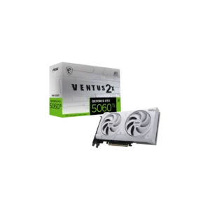 Placa de Video MSI NVIDIA GeForce RTX 5060 Ti 8G VENTUS 2X OC WHITE PLUS
