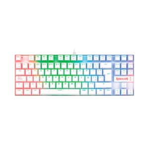 Teclado Redragon Kumara K552 RGB Blanco