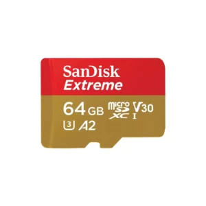 Tarjeta MicroSDXC SanDisk Extreme 64GB UHS-I U3 V30 A2 170MB/s
