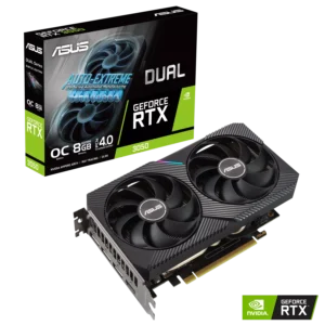 Placa GeForce DUAL RTX 3050 O8G