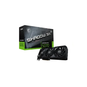 Placa MSI NVIDIA GeForce RTX 5070 12G SHADOW 3X OC