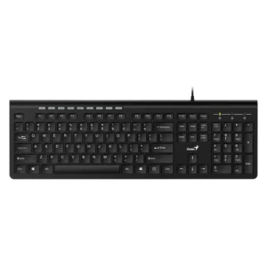 Teclado c/Cable GENIUS SlimStar 230 Negro